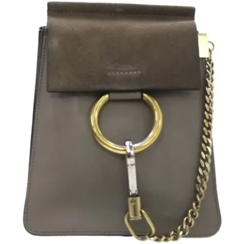 Pre-owned Cross Body Bags, female, , Size: ONE SIZE Pre-owned Leather crossbody-bags - Chloé Pre-owned - Modalova