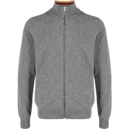 Sweaters Grey , male, Sizes: M - Paul Smith - Modalova