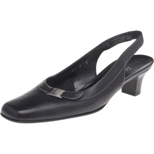 Pre-owned Pumps, female, , Size: 8 1/2 US Pre-owned Leather heels - Salvatore Ferragamo Pre-owned - Modalova