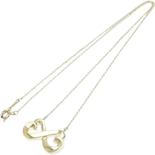 Pre-owned Jewellery, female, , Size: ONE SIZE Pre-owned Gold necklaces - Tiffany & Co. Pre-owned - Modalova