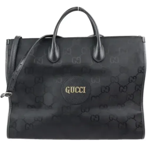 Pre-owned Tote Bags, female, , Size: ONE SIZE Pre-owned Leather totes - Gucci Vintage - Modalova