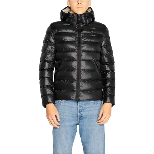 Zip Jacket Fall/Winter Men , male, Sizes: L - Blauer - Modalova