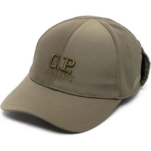 Caps, male, , Size: M Chrome-R Goggle Cap - C.P. Company - Modalova