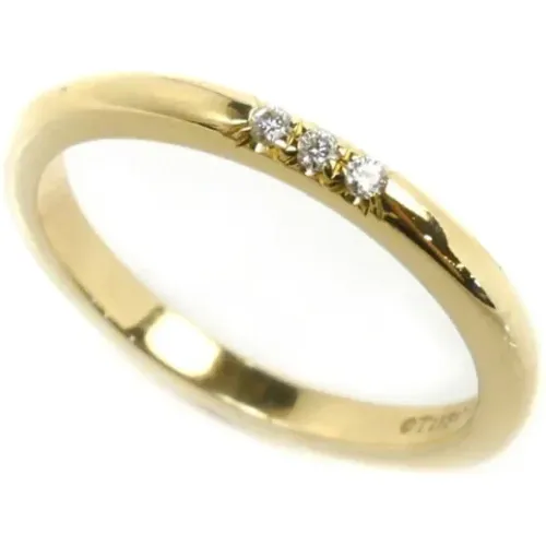 Pre-owned Jewellery, female, , Size: ONE SIZE Pre-owned Gold rings - Tiffany & Co. Pre-owned - Modalova