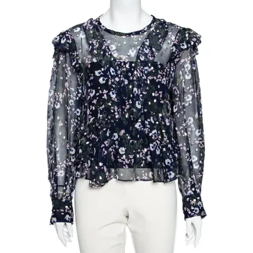 Pre-owned Shirts & Blouses, female, , Size: S Pre-owned Silk tops - Isabel Marant Pre-owned - Modalova