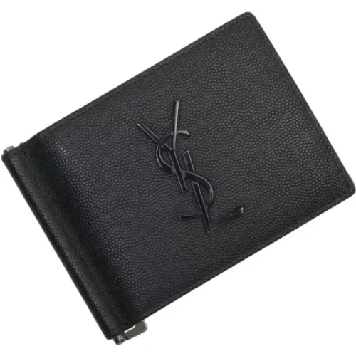 Pre-owned Leather wallets , female, Sizes: ONE SIZE - Yves Saint Laurent Vintage - Modalova