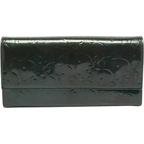 Pre-owned Leather wallets , female, Sizes: ONE SIZE - Dior Vintage - Modalova