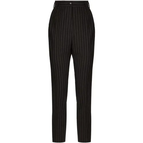 Trousers , female, Sizes: S - Dolce & Gabbana - Modalova