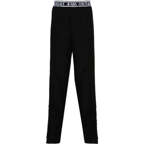 Mens Clothing Trousers Ss24 , male, Sizes: XL, L, S, M - Versace Jeans Couture - Modalova