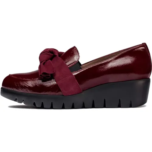 Mocasines Romeo Bordeaux - Größe: 39, Farbe: Rot , Damen, Größe: 36 EU - Wonders - Modalova