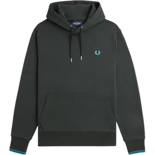 Hoodies, male, , Size: L Stylish Sweatshirt for Men - Fred Perry - Modalova