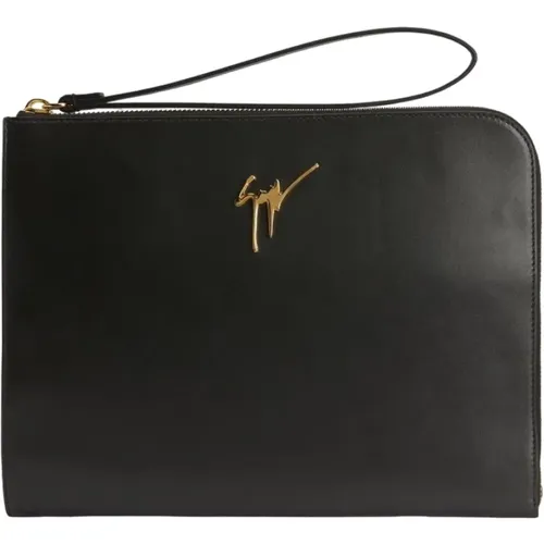 Clutch , female, Sizes: ONE SIZE - giuseppe zanotti - Modalova