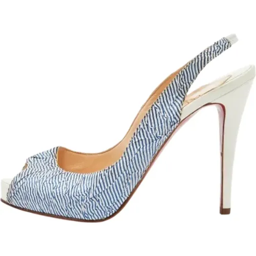 Pre-owned Stoff heels - Christian Louboutin Pre-owned - Modalova