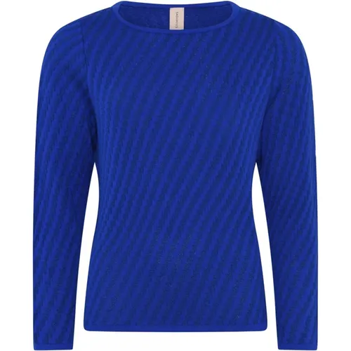 Besonderer karierte Pullover Bluse - Skovhuus - Modalova