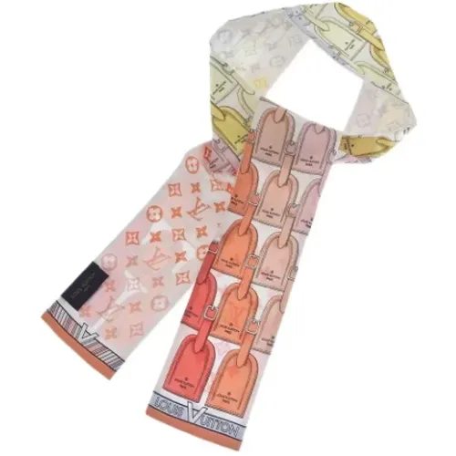 Pre-owned Scarves, female, , Size: ONE SIZE Pre-owned Silk scarves - Louis Vuitton Vintage - Modalova