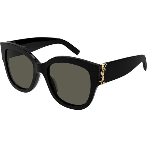Classic Sunglasses in , female, Sizes: 56 MM - Saint Laurent - Modalova