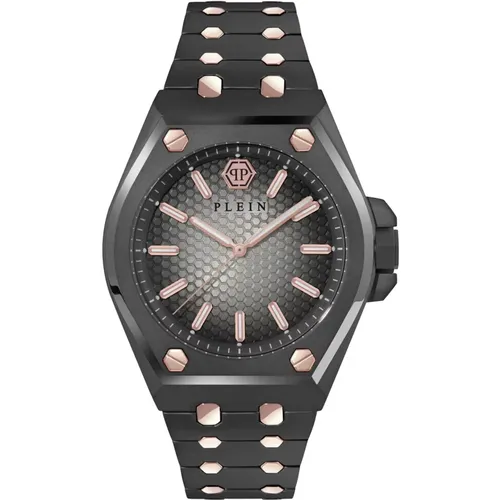 Watches, male, , Size: ONE SIZE Extreme Gent Stainless Steel Watch - Philipp Plein - Modalova