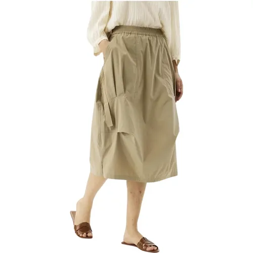 Modern Gianna Skirt Sand , female, Sizes: 2XL, L, M, XL, S - IN Front - Modalova