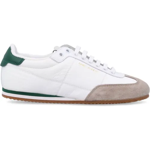 Stilvolle Nylon-Sneakers mit Wildleder-Zehenkappe , Damen, Größe: 40 EU - Saint Laurent - Modalova