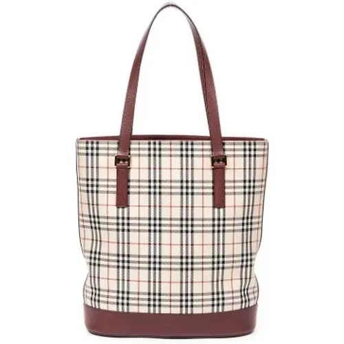 Pre-owned Tote Bags, female, , Size: ONE SIZE Pre-owned Canvas totes - Burberry Vintage - Modalova