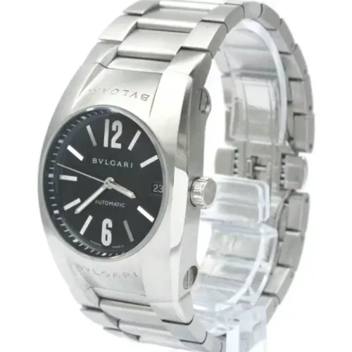 Pre-owned Watches, female, , Size: ONE SIZE Pre-owned Stainless Steel watches - Bvlgari Vintage - Modalova