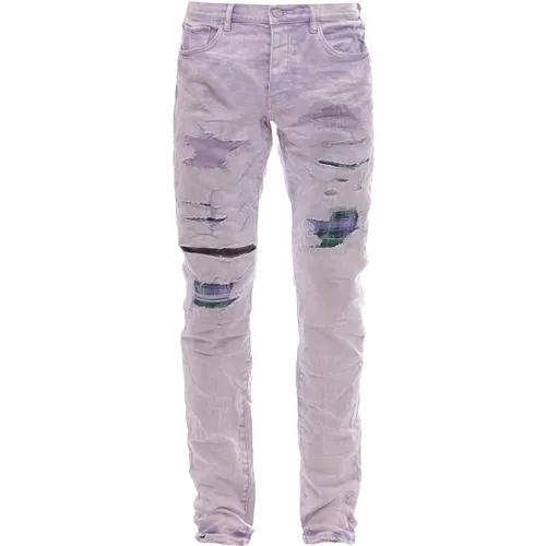 Brand , Men Clothing Jeans Ss23 , male, Sizes: W30 - Purple Brand - Modalova