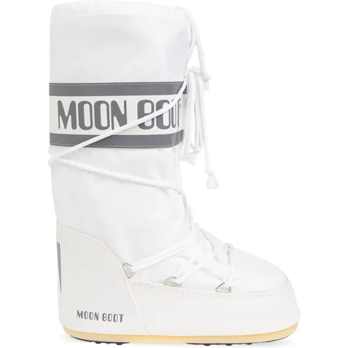 Snow boots Icon Nylon , female, Sizes: 2 UK, 12 UK, 6 UK, 9 UK - moon boot - Modalova