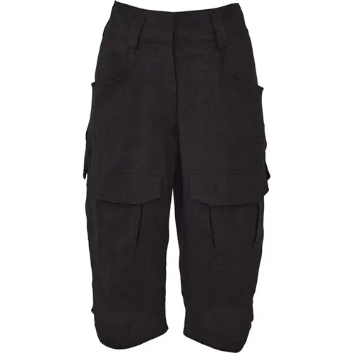 Exklusive Seiden-Cargo-Bermuda-Shorts - Givenchy - Modalova