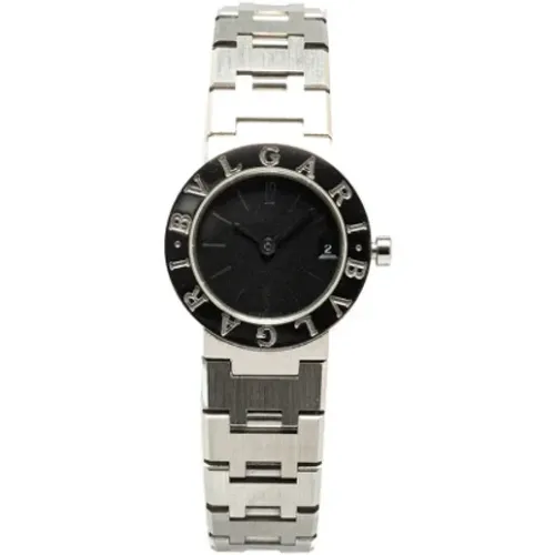 Pre-owned Watches, female, , Size: ONE SIZE Pre-owned Stainless Steel watches - Bvlgari Vintage - Modalova