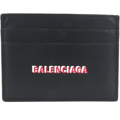 Pre-owned Wallets, female, , Size: ONE SIZE Pre-owned Leather wallets - Balenciaga Vintage - Modalova