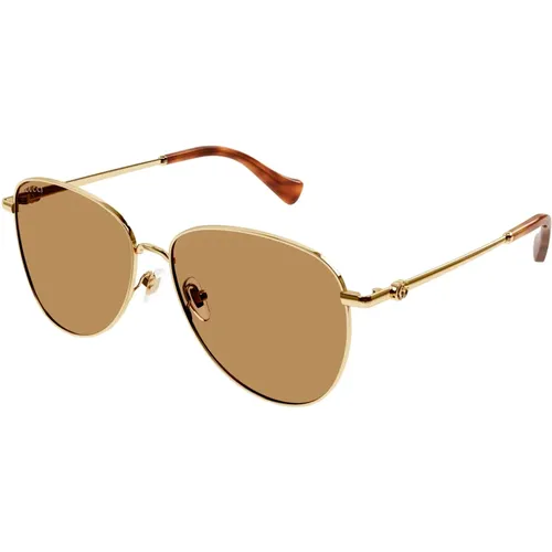 Sunglasses, unisex, , Size: 60 MM Stylish Sunglasses for Women - Gucci - Modalova