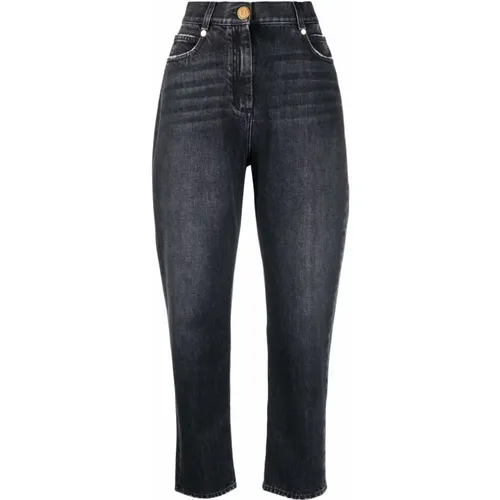 Straight Boyfriend Jeans , female, Sizes: M, XS - Balmain - Modalova