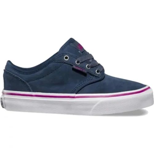 Graue Atwood Skate Schuhe mit Rosa Details - Vans - Modalova