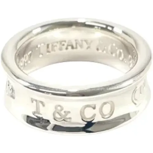 Pre-owned Jewellery, female, , Size: ONE SIZE Pre-owned Silver rings - Tiffany & Co. Pre-owned - Modalova