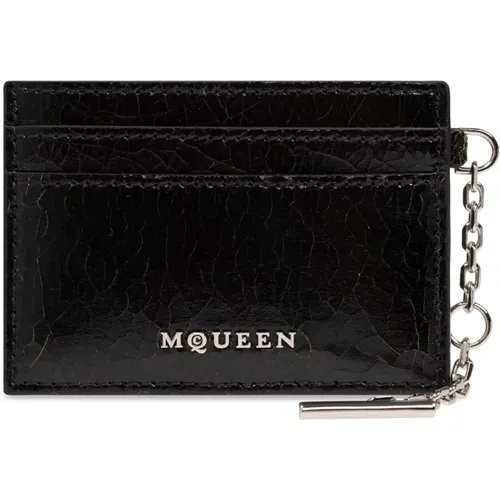 Wallets & Cardholders, male, , Size: ONE SIZE Card case - alexander mcqueen - Modalova