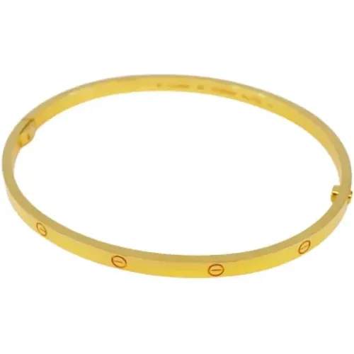 Pre-owned Gold rings , female, Sizes: ONE SIZE - Cartier Vintage - Modalova