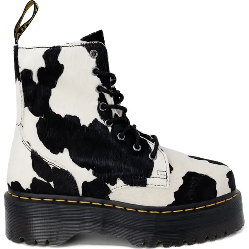 Jadon Cow Print Hair On Ankle Boots , female, Sizes: 3 UK - Dr. Martens - Modalova