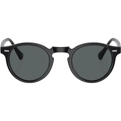 Iconic Gregory Peck Sunglasses , unisex, Sizes: 47 MM - Oliver Peoples - Modalova