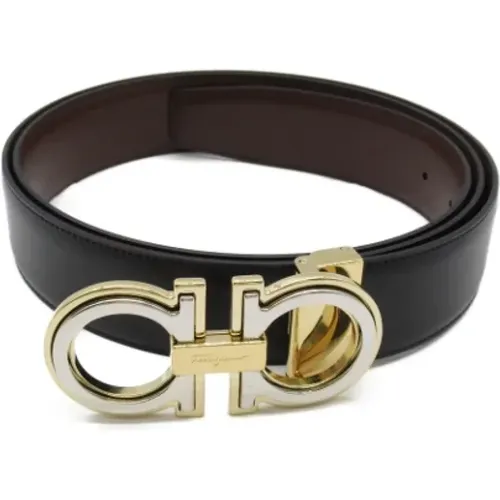 Pre-owned Belts, female, , Size: ONE SIZE Pre-owned Fabric belts - Salvatore Ferragamo Pre-owned - Modalova