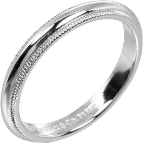 Pre-owned Platinum rings , female, Sizes: ONE SIZE - Tiffany & Co. Pre-owned - Modalova