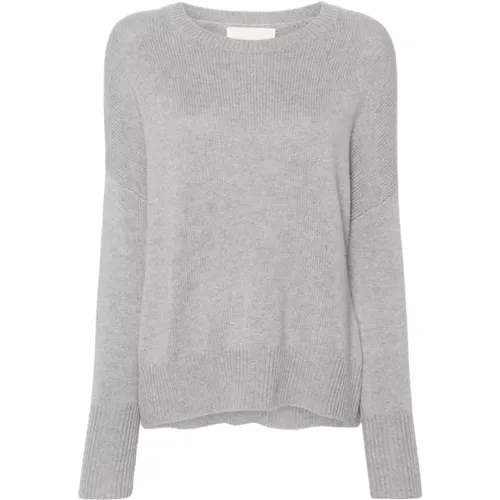 Cashmere Knitwear in Grey , female, Sizes: XS - Lisa Yang - Modalova