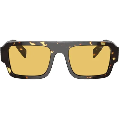 Square Acetate Sunglasses Tortoise , male, Sizes: 53 MM - Prada - Modalova