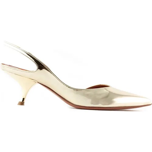 Platinum Mikaela Slingback Sandals , female, Sizes: 7 UK, 3 UK - Aldo Castagna - Modalova