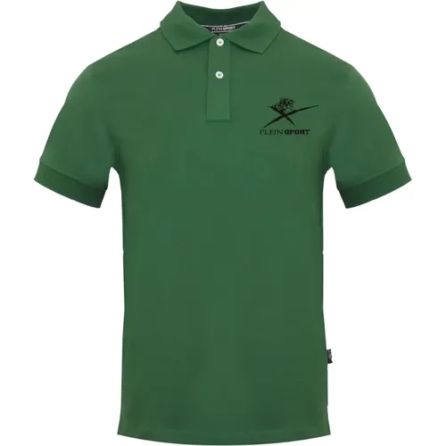 Kurzarm Polo Shirt , Herren, Größe: XL - Plein Sport - Modalova