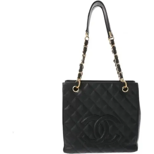 Pre-owned Tote Bags, female, , Size: ONE SIZE Pre-owned Leather chanel-bags - Chanel Vintage - Modalova