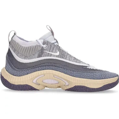 Unity Basketball Shoe Grey/White/Slate , male, Sizes: 11 UK, 12 UK, 7 UK, 8 UK, 10 UK, 8 1/2 UK, 9 UK - Nike - Modalova