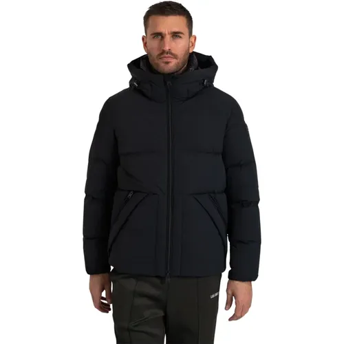 Daunenjacke mit Polyamid und Elasthan , Herren, Größe: XL - Woolrich - Modalova