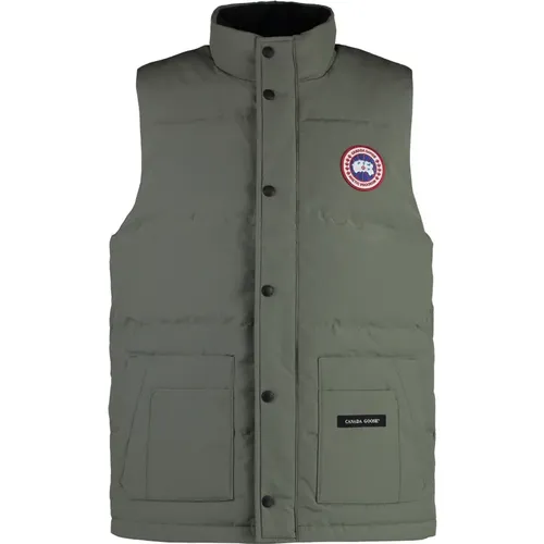 Vests, male, , Size: S Down Vest for Medium-Cold Weather - Canada Goose - Modalova