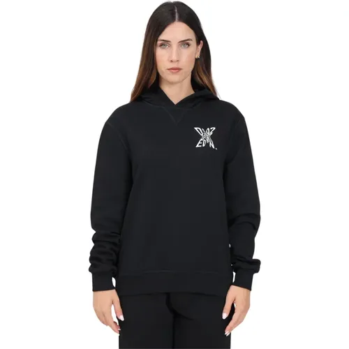 Schwarzer Kapuzenpullover Sport Edtn.09 , Damen, Größe: M - Dsquared2 - Modalova