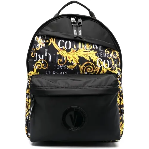 Backpacks, male, , Size: ONE SIZE Backpack - Versace Jeans Couture - Modalova